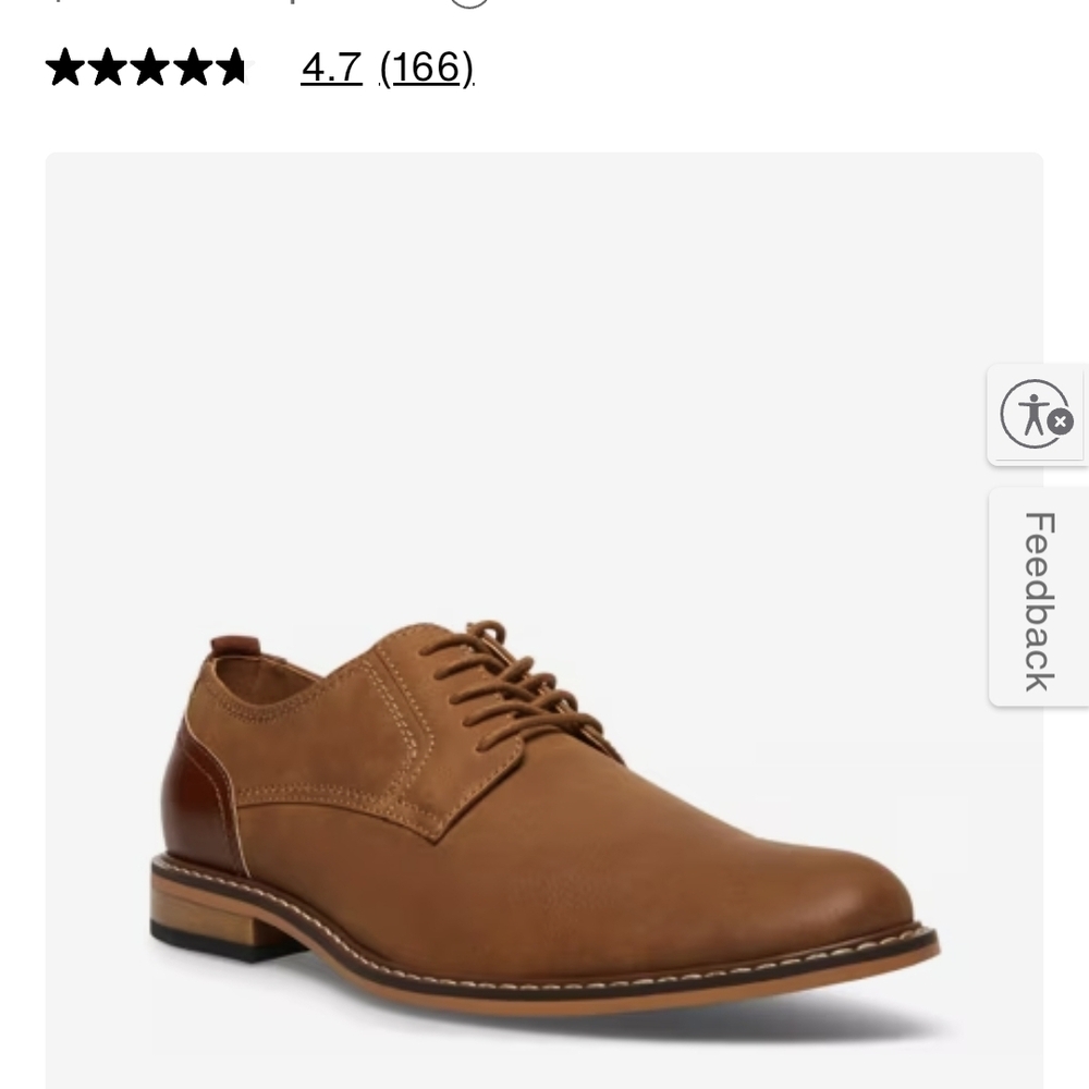 Madden Brown Leather Oxford Shoes